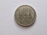 Moneda Romania 100 Lei 1994 UNC, Luciu de Batere, Numismatica