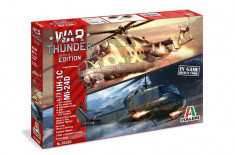 1:72 War Thunder: MIL Mi-24D/UH-1B - Two model kit 1:72 foto