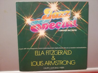 Ella Fitzgerald &amp;amp; Louis Armstrong &amp;ndash; Greats (1980/Fabrini /Italy) - Vinil/NM+ foto