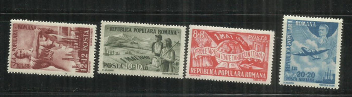 ROMANIA 1948 - 1 MAI, ZIUA MUNCII, MNH - LP 233