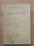 COMPTES RENDUS DES SEANCES TOME XXV 1936-1937,CONTINE HARTI, 1941, r2c