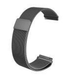 Cumpara ieftin Curea tip Milanese Loop compatibila cu Fossil Gen 5 Smartwatch, Telescoape QR, 22mm, Space Gray, Very Dream