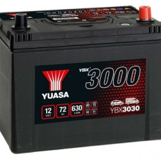 Yuasa 3000 Asia 72Ah 630A (258X174x225) 464989 YBX3030