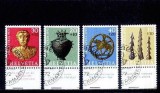 C1437 - Elvetia 1972 - Pro Patria 4v.stampilat,serie completa, Nestampilat