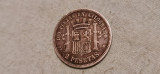 Spania -2 peseta 1870., Europa, Argint