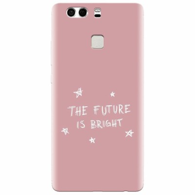Husa silicon pentru Huawei P9 Plus, The Future Is Bright foto
