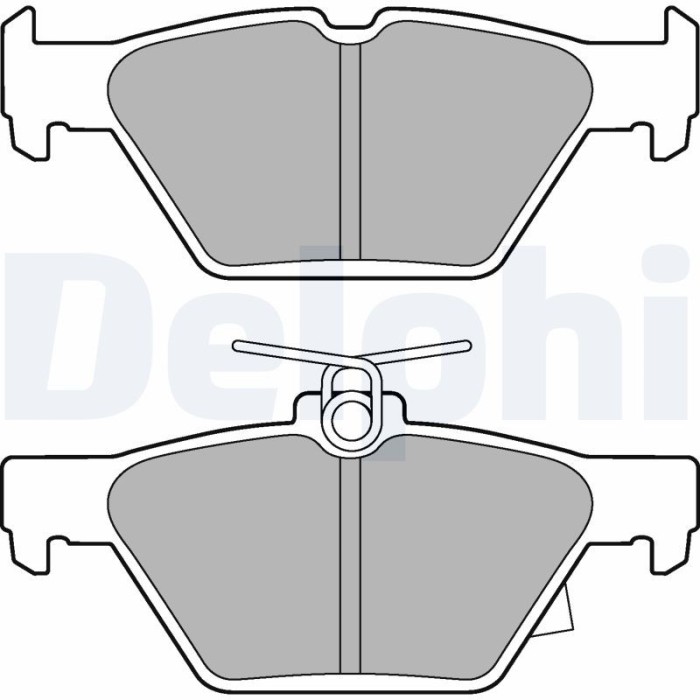 DELPHI LP3268 set placute frana,frana disc