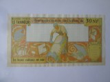 Cumpara ieftin Rara! Franta 50 Nouveaux Francs UNC:Tabacarul-Marochinarie/Articole din piele,bancnota fantezie unifata din anii 60,produsul din imagini