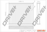 Dr!ve+ DP1110.12.0074 Filtru, aer habitaclu