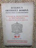 Biserica Ortodoxa Romana, Buletinul Oficial al Patriarhiei Romane nr.6-7/1957