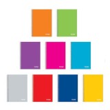 Caiet matematică Notte School, A5, cu spiră, 80 file, carton laminat - ASD41102 - ***