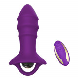 Plug anal vibrator cu glonț cu telecomandă Kylin