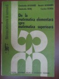 De la matematica elementara spre matematica superioara