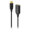 Cablu OTG USB-C tata la USB-A mama 0,1 m Sentivus, USB 2.0