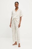 Answear Lab pijama culoarea roz