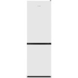 Combina frigorifica Heinner HCNF-HS304E++, Full No Frost, 304 l, Clasa E, Lumina LED, Functie Vacanta, Alb cu maner negru