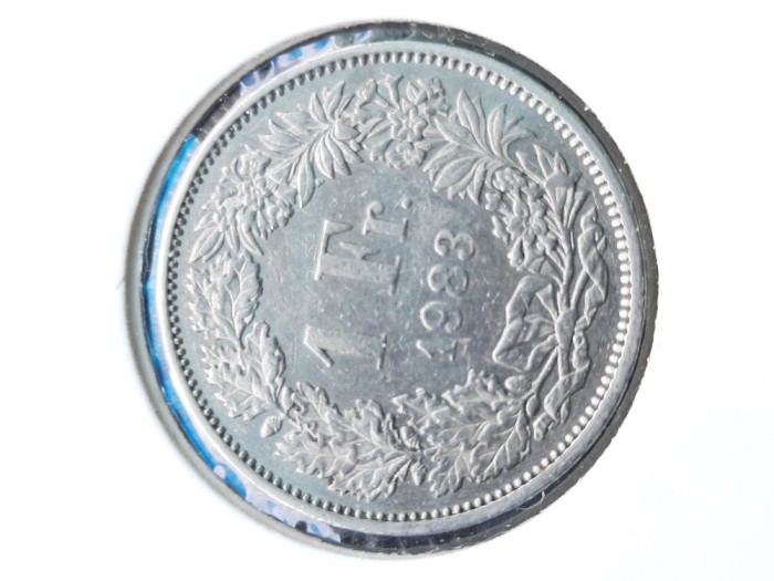 1 Franc 1983, Elvetia - G 4554