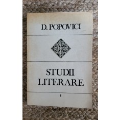 Dumitru Popovici - Studii literare (volumul I)