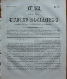 Cumpara ieftin Curier romanesc , gazeta politica , comerciala si literara , nr. 52 din 1844
