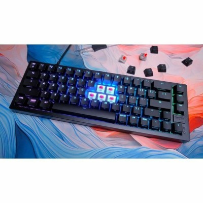 Tastatură și Mouse Cherry CXK5V2RGBCPTBLACKRFR foto