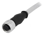 Mufă M12 8-PIN Mamă 7,5m CANopen