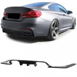 Difuzor spate sport Performance negru lucios potrivit pentru BMW M3 F80 M4 F82 F83 Performance AutoTuning