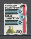San Marino.1973 Congresul presei filatelice SS.446, Nestampilat