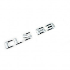 Emblema CLS 63 pentru spate portbagaj Mercedes
