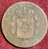 10 CENTIMOS 1878 SPANIA, ALPHONSO AL XII-LEA/ BRONZ,10g si 30mm., Europa