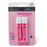 Cumpara ieftin Set 2 balsam de buze cu hidratare intensa Moisture Rose Duo IDC Institute 42102, 4 g