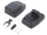 Carcasă Alimentator ABS Neagră 62x85x50mm