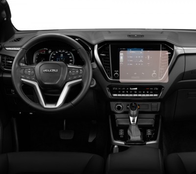 Folie Protectie Navigatie Isuzu D-MAX 2022+ Duragon, Duragon, protectie Display Navigatie, silicon Mat, Anti-zgarieturi, Anti-amprenta, kit instalare foto
