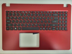 Carcasa superioara cu tastatura palmrest Laptop, Acer, Aspire 5 A515-52, A515-52G, A515-52KG, 6B.H58N2.001, AM2CE000A00, rosie, layout US