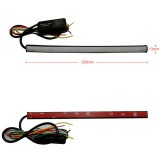 Cumpara ieftin Banda lumina de zi DRL 30cm cu functie de semnalizare dinamica si fir separat pentru flash