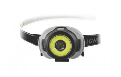 Lanterna frontala cu LED+COB 80+154lm AAA x3 Well TORCH-PITCH-WL foto