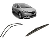 Cumpara ieftin Set 3 stergatoare RENAULT SCENIC IV (J9_) 2016-2022, pentru parbriz si luneta, Bosch Twin-Aerotwin