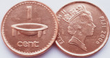 1733 Fiji 1 cent 2006 Elizabeth II (3rd portrait) Tanoa kava bowl km 49 UNC, Australia si Oceania