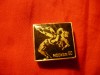 Insigna URSS - Lupte , dim.= 2x2,3cm