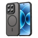 Husa MagSafe pentru Xiaomi 17, Techsuit, HaloFrost II, Neagra