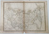 HARTA ' SIBERIE ou RUSSIE D 'ASIE ' par C.V. MONIN , 1839