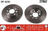 Set disc frana Opel Corsa C (X01) 09.00-12.09, Corsa C Box / liftback (X01) 09.00-12.12, montare Fata, 240x19.8mm, ventilat, 2 buc, TRW