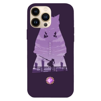 Husa compatibila cu Apple iPhone 14 Pro Max model Genshin Impact Keqing, Silicon, TPU, Viceversa foto