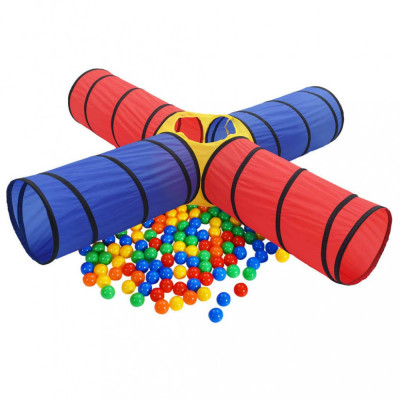 Cort de joaca pentru copii cu 250 bile, multicolor foto