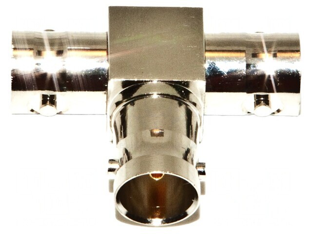 Conector BNC Mufă 75&Omega; Mamă x3