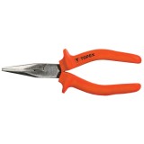 Cleste cu varf lung plat Topex 1000V, 160 mm, pentru lucrari electrice