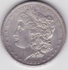 SUA USA 1 MORGAN DOLAR DOLLAR 1881, America de Nord, Argint