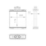Mahle Schimbator caldura, incalzire habitaclu Behr *** Premium Line ***