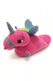 PC8-55 Papuci pufosi de casa in forma de unicorn
