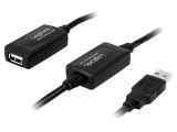 Repeater USB 20m USB 1.1/2.0 USB A, Logilink