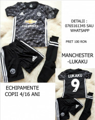 ECHIPAMENT DE FOTBAL PTR COPII 10/13 ANI ,MANCHESTER UNITED,2020 foto